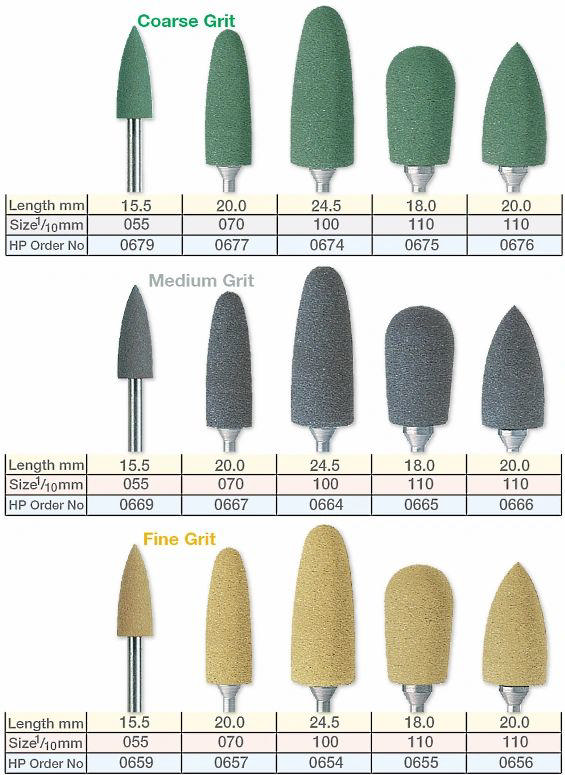 Exa Technique akrylpolerer gul 0654HP