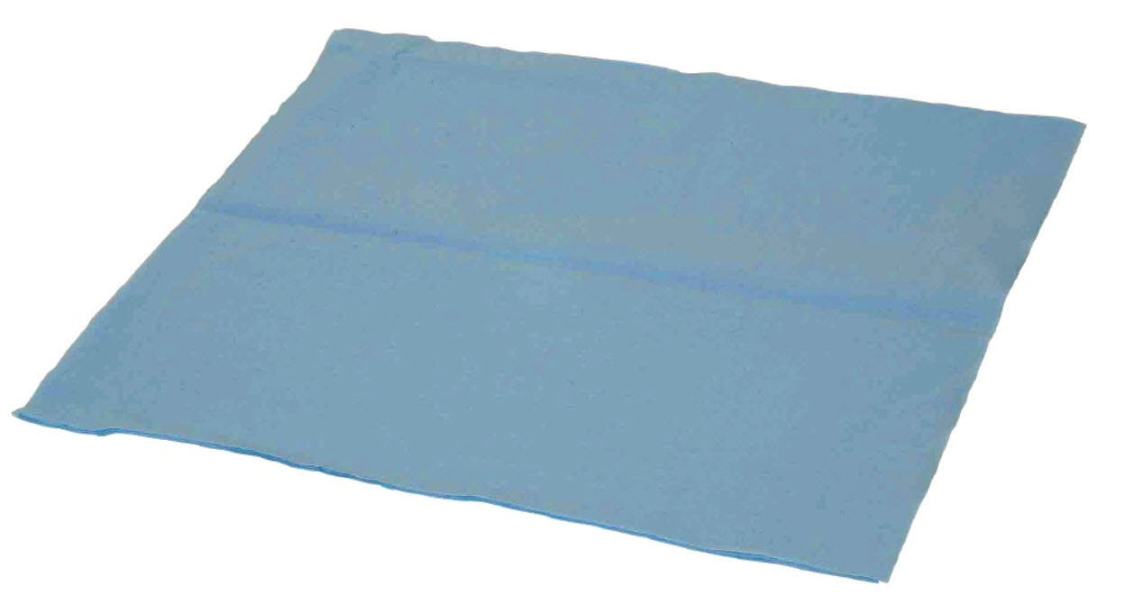 Patientservietter krepp lysblå 37x38cm 73330