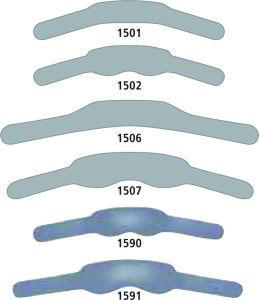 Hawe matricer molar 2 buer 0,03mm 1507