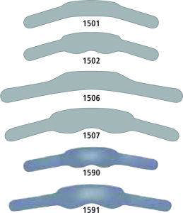 Hawe matricer molar 2 buer 0,03mm 1507