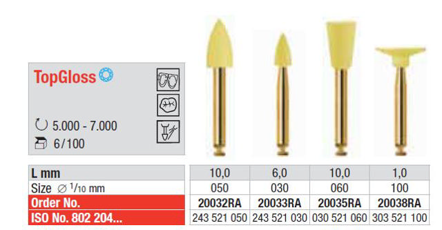 TopGloss polerer flamme  050 20032RA 