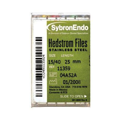 Hedstrøm file Sybron nr.40 21mm sort 12781