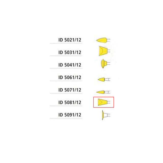 Identoflex komposit polerer kop gul ID5081/12