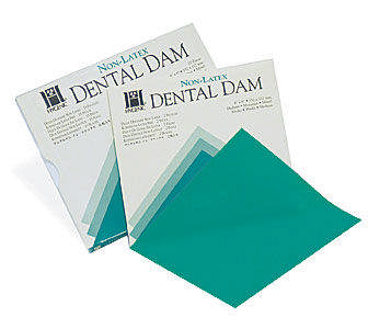 Hygenic kofferdam latexfri medium grøn HO9105