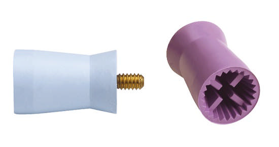 Young gummikopper, skrue Webbed lilla 054101