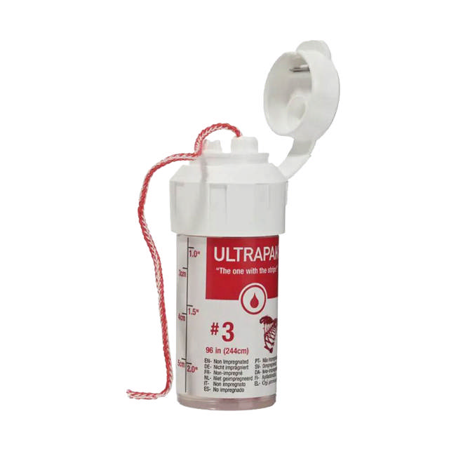 Ultrapak CleanCut pochetråd nr. 3 rød 9336