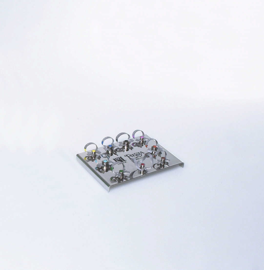 Hysolate Fiesta kofferdamklamme m/vinger str.2A grøn H09958