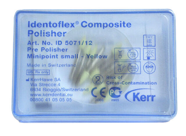 Identoflex komposit polerer minipoint small gul ID5071/12