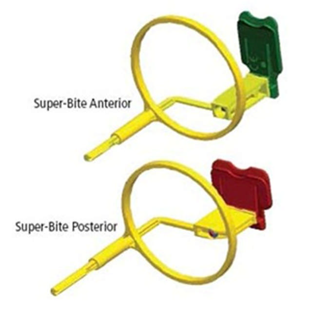 Super-bite filmholder m/ring ass. 1020