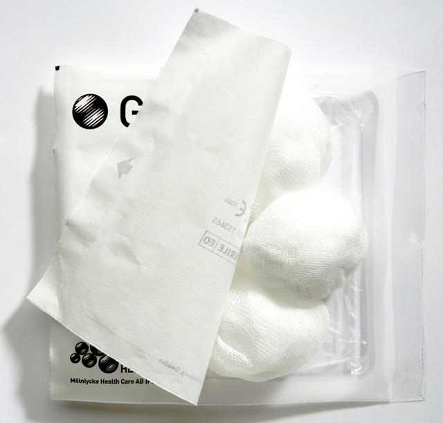 Gazetamponer Sterile nr.3 rund 28mm150860