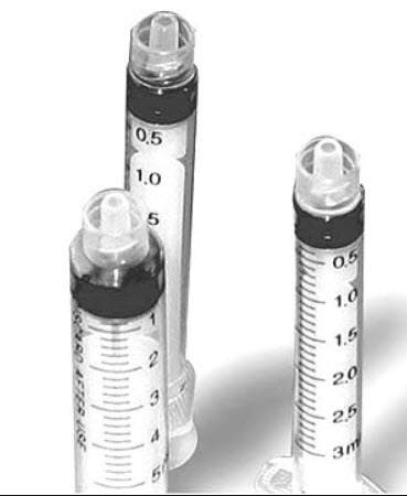 Omnifix luer-lock skyllesprøjte  5ml