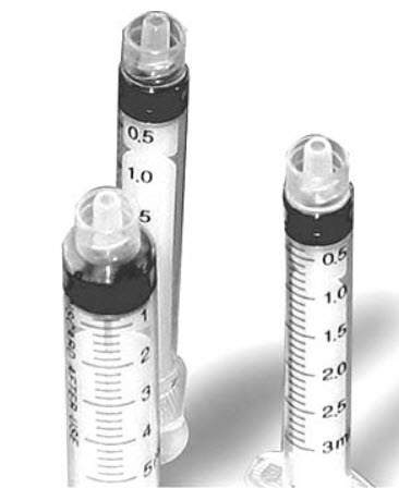 Omnifix luer-lock skyllesprøjte  10ml