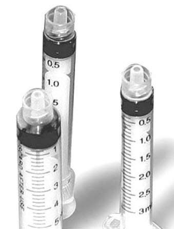 Omnifix luer-lock skyllesprøjte  20ml