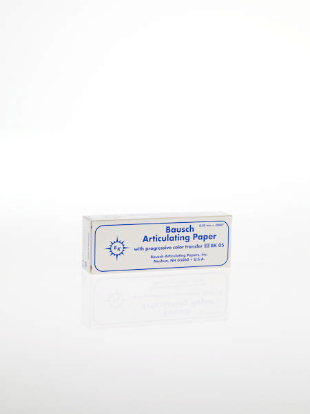 Artikulationspapir blok db.sidet 200my blå BK05