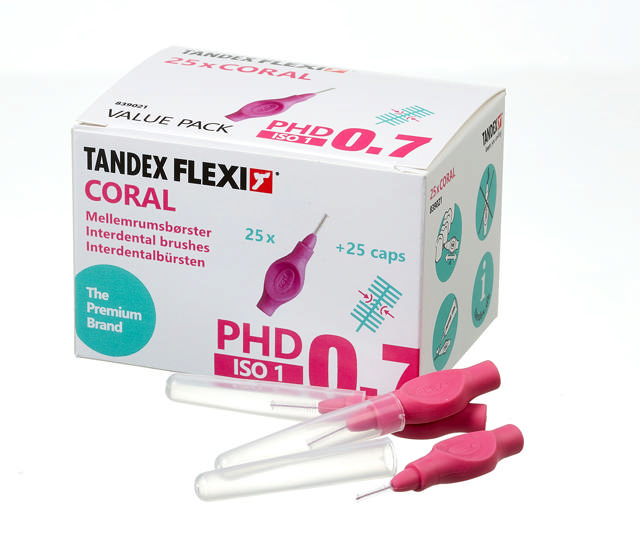 Tandex Flexi Value interdentalb. pink PHD 0,7