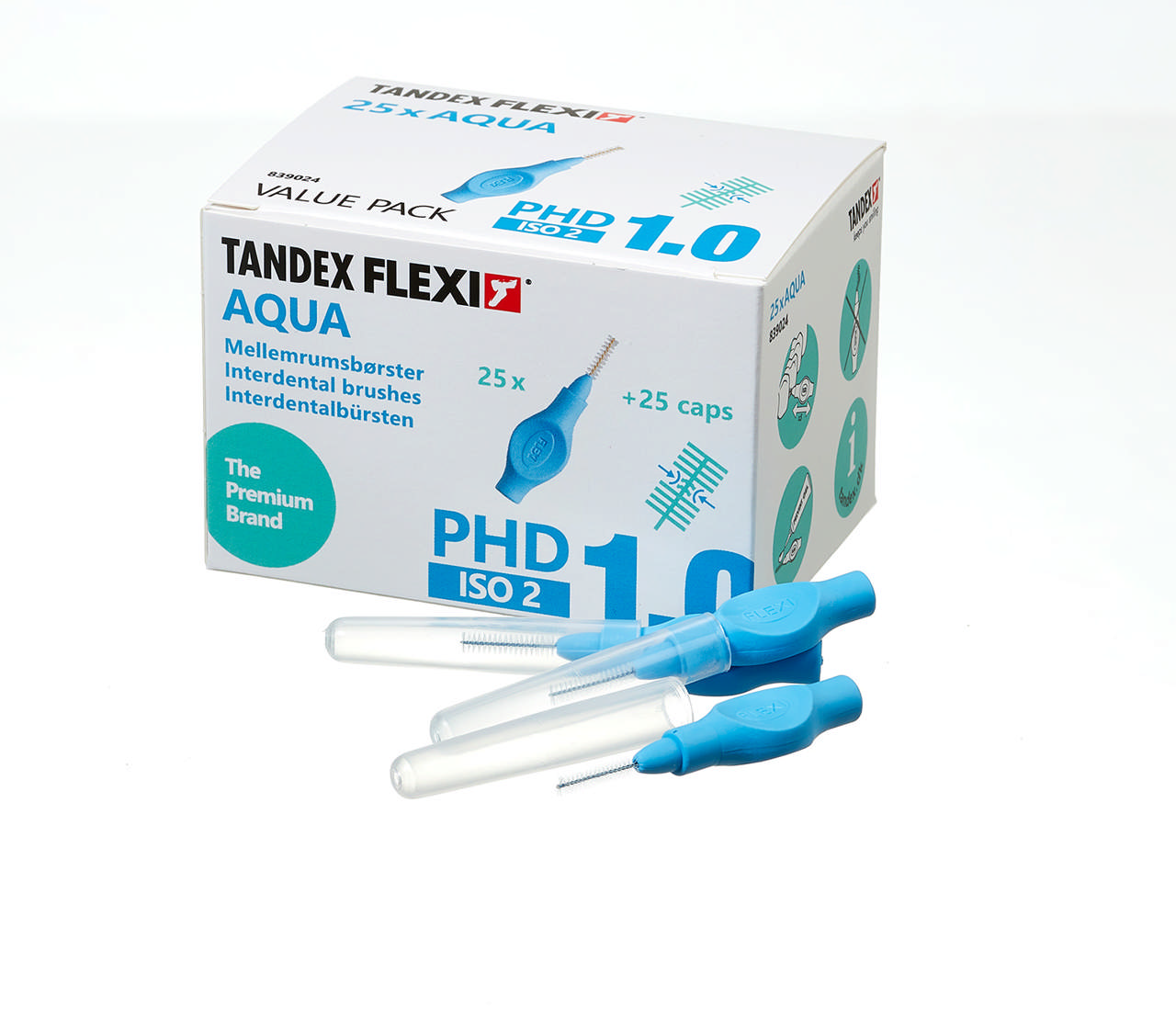 Tandex Flexi value interdentalb. blå PHD 1,0