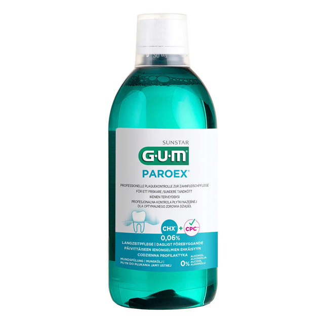 GUM Paroex mundskyl  0,06% CHX 500ml 1702