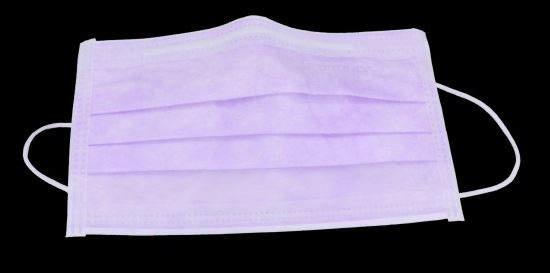 Prestige mundbind lyslavendel m/elastik 3-lags 