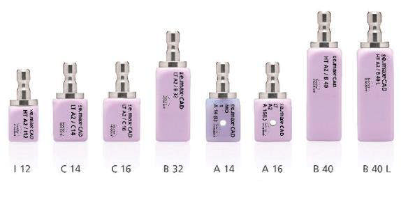 IPS e.max CAD Cerec/inlab LT D4 C14  626390