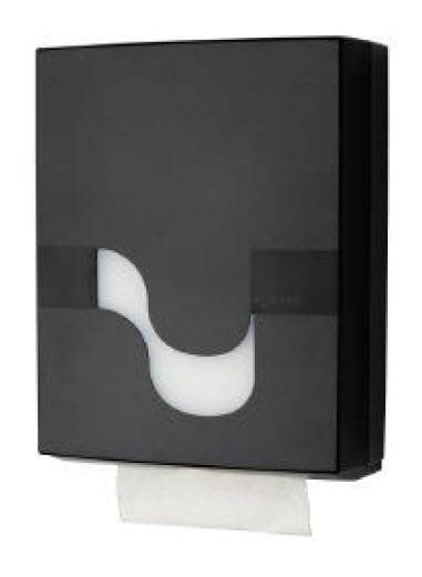 Celtex dispenser sort til håndklædeark 116514