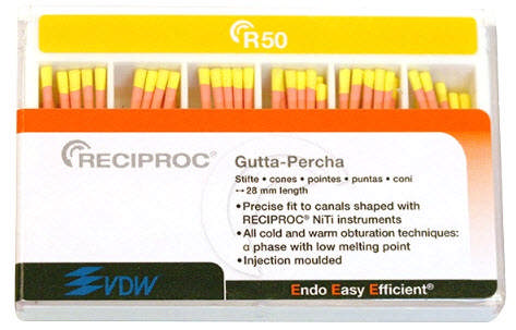 Reciproc Guttapercha points 28mm R50/gul
