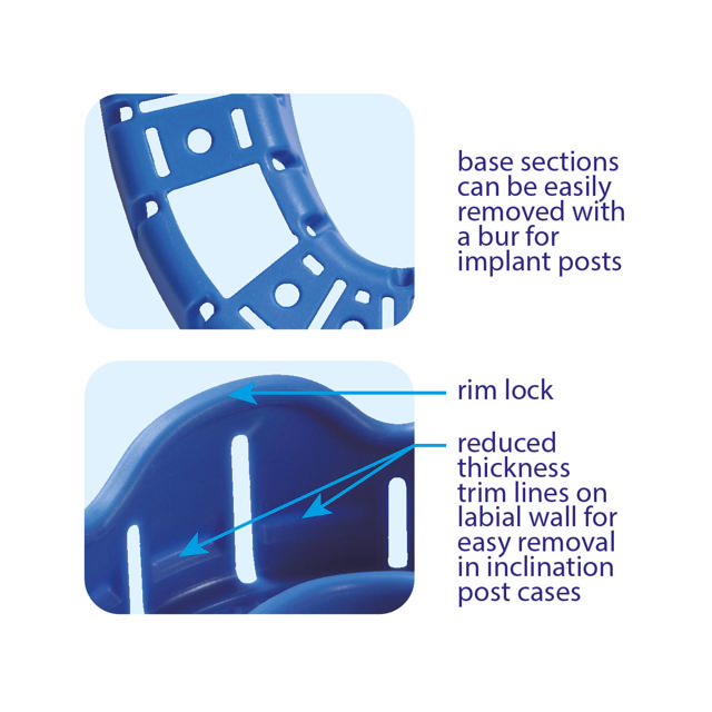 Premium aftryksske plast blå UK small  416