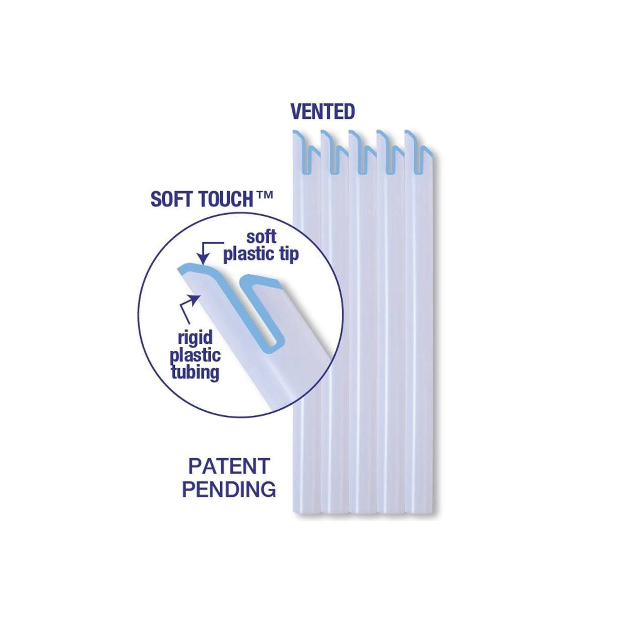 Sug med soft Touch/ blå blød kant 14,5cm  NL001ST
