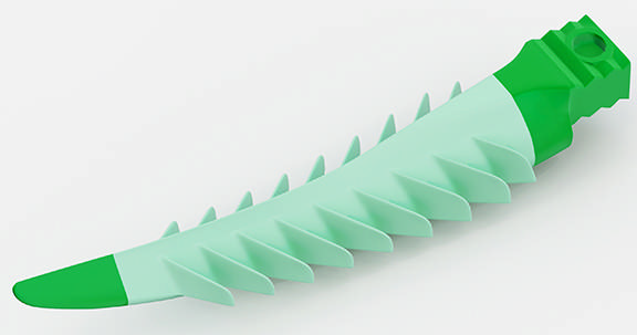 Composi-Tight 3D Fusion plastkiler L grøn FXGR