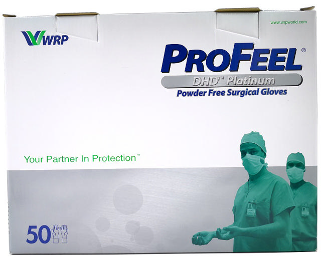 ProFeel DHD Platinum PF Latex handsker str 7,5