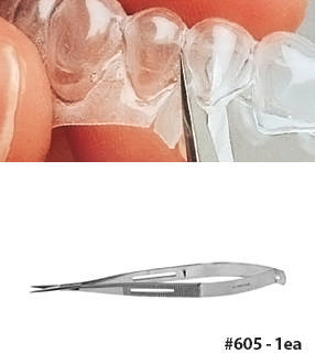 Ultradent Ultra-Trim Scalloping Saks 605