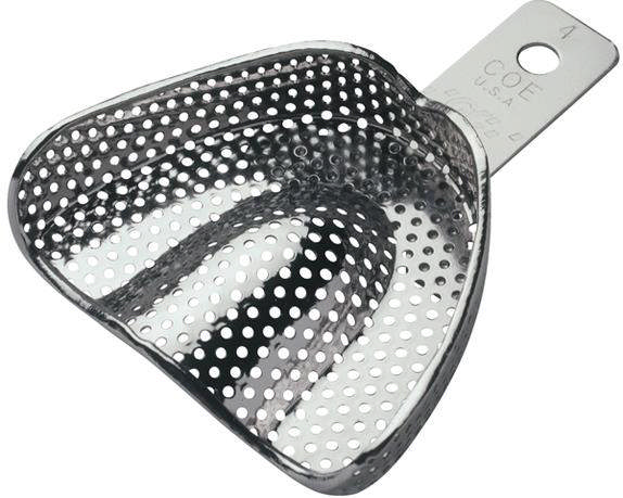 Aftryksske GC rustfrit stål perforeret nr S4