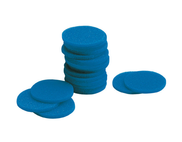 Skumpude rund blå til interim-stand   V040496