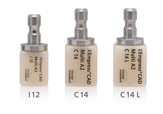 Empress CAD Cerec blok, Multi A3,5 I12 602595