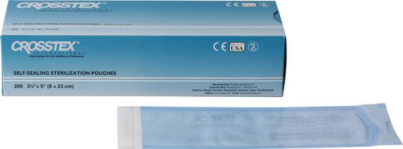 Autoklaveposer m/klæb 8 x 23 cm