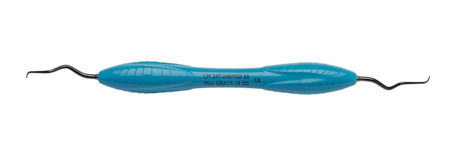 LM Mini Gracey slibefri curette 17/18 247-248MSDES