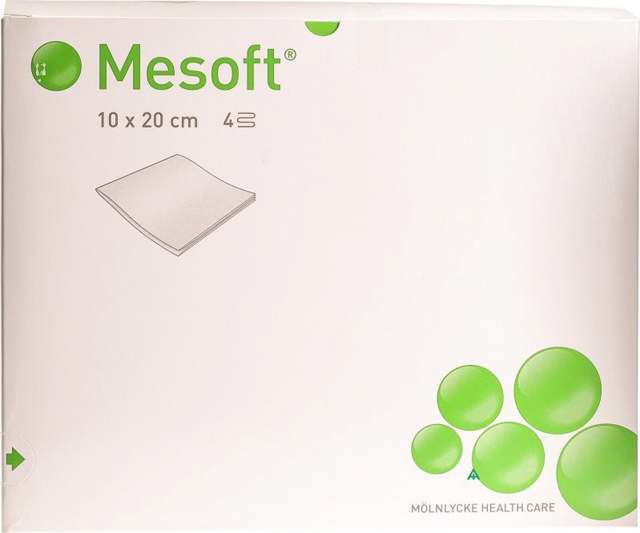 Mesoft S afspritningsklude hvide 10 x 20cm 157400