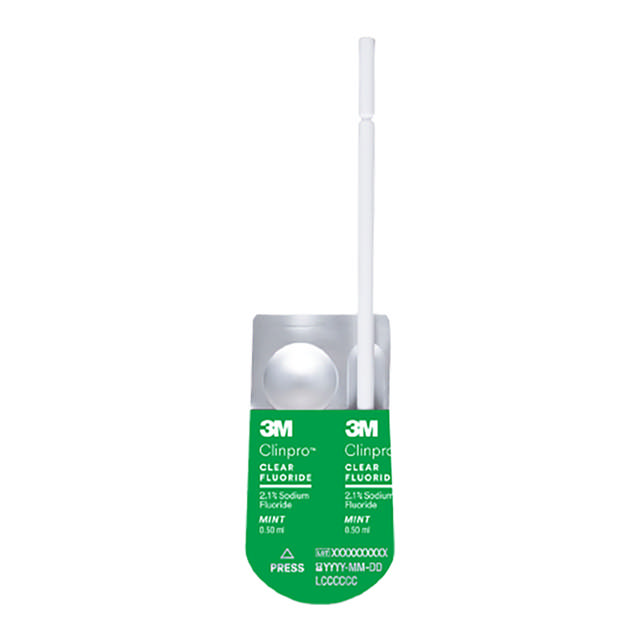 Clinpro Clear fluoridbehandling, Singledose. Mint