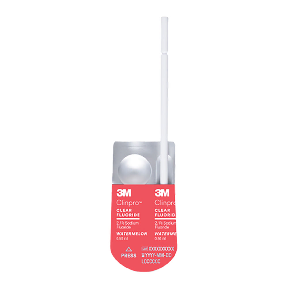 Clinpro Clear fluoridbehandling, Singledose. Vandmelon