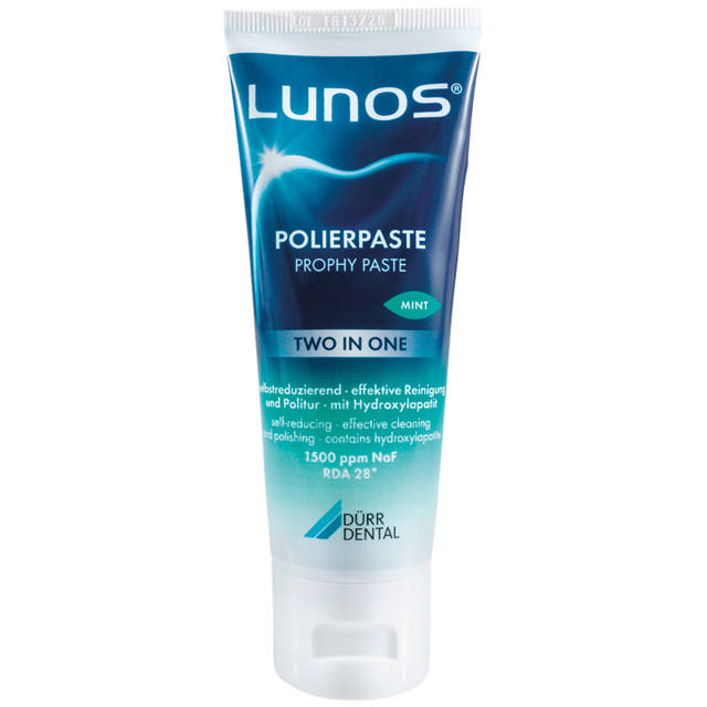 Lunos Polerpasta Two In One Mint tube grøn