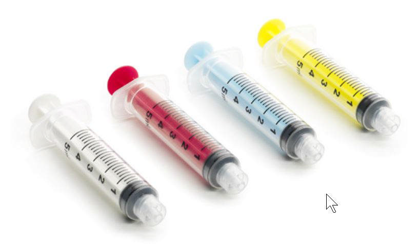 CanalPro Color skyllesprøjte 10ml blå 60011174