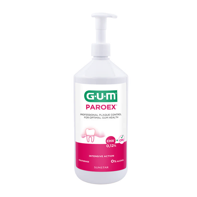 GUM Paroex mundskyl 0,12% CHX 1L m/pumpe 1787M