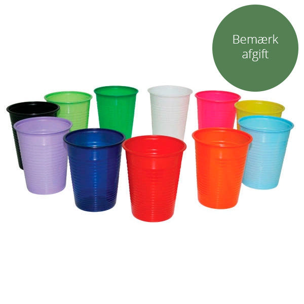 Monoart drikkebægre 180 ml rød