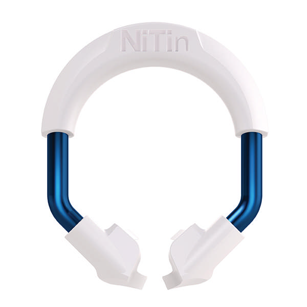 NiTin ring kort præmolar hvid NT500