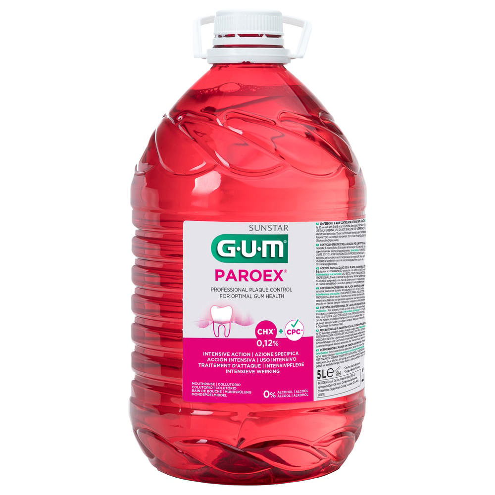 GUM Paroex mundskyl 0,12% CHX + 0,05% CPC 5L.  1782PMNPB