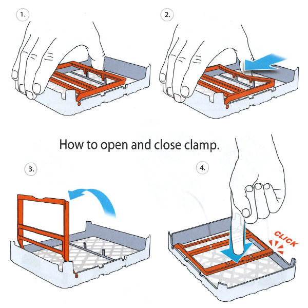 Practipal bøjle til mini bakke, grøn