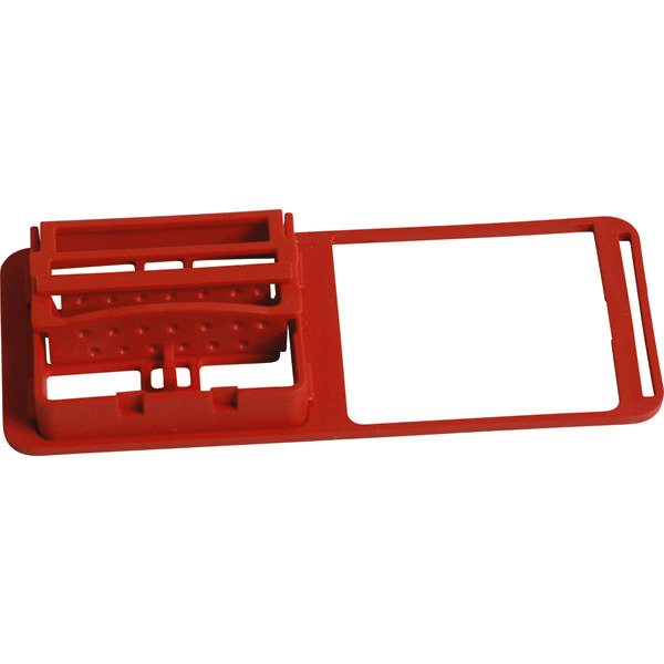 Practipal compact filholder m/adapter rød