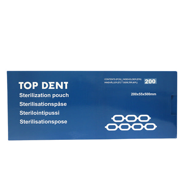 TopDent autoklaveposer m/fold 20x5,5x50 cm.103007