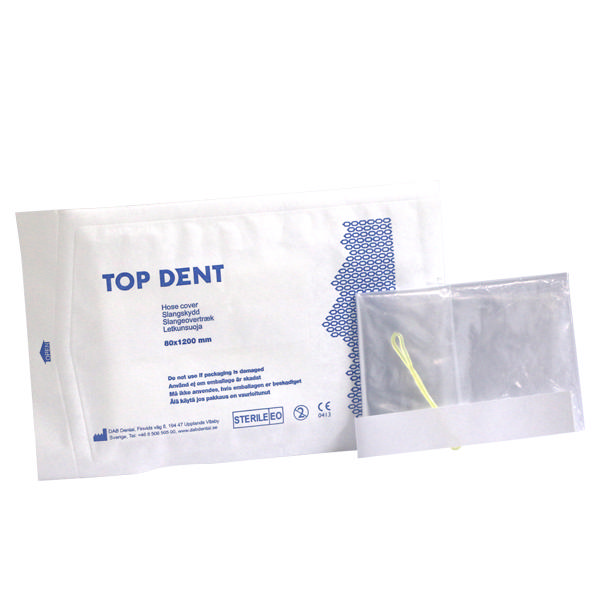 TopDent sterilt slangeovertræk 8 x 120 cm .101502