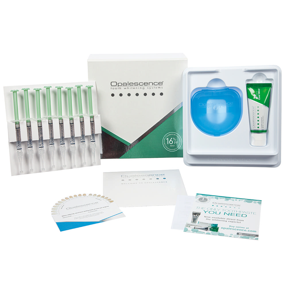 Opalescence PF hjemmeblegning 16% CP mint sæt