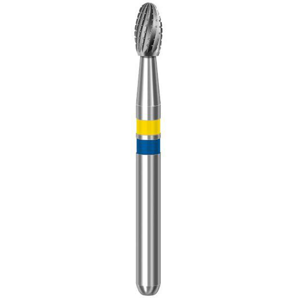 Komet finerbor æg gul/blå H379Q FG 023 